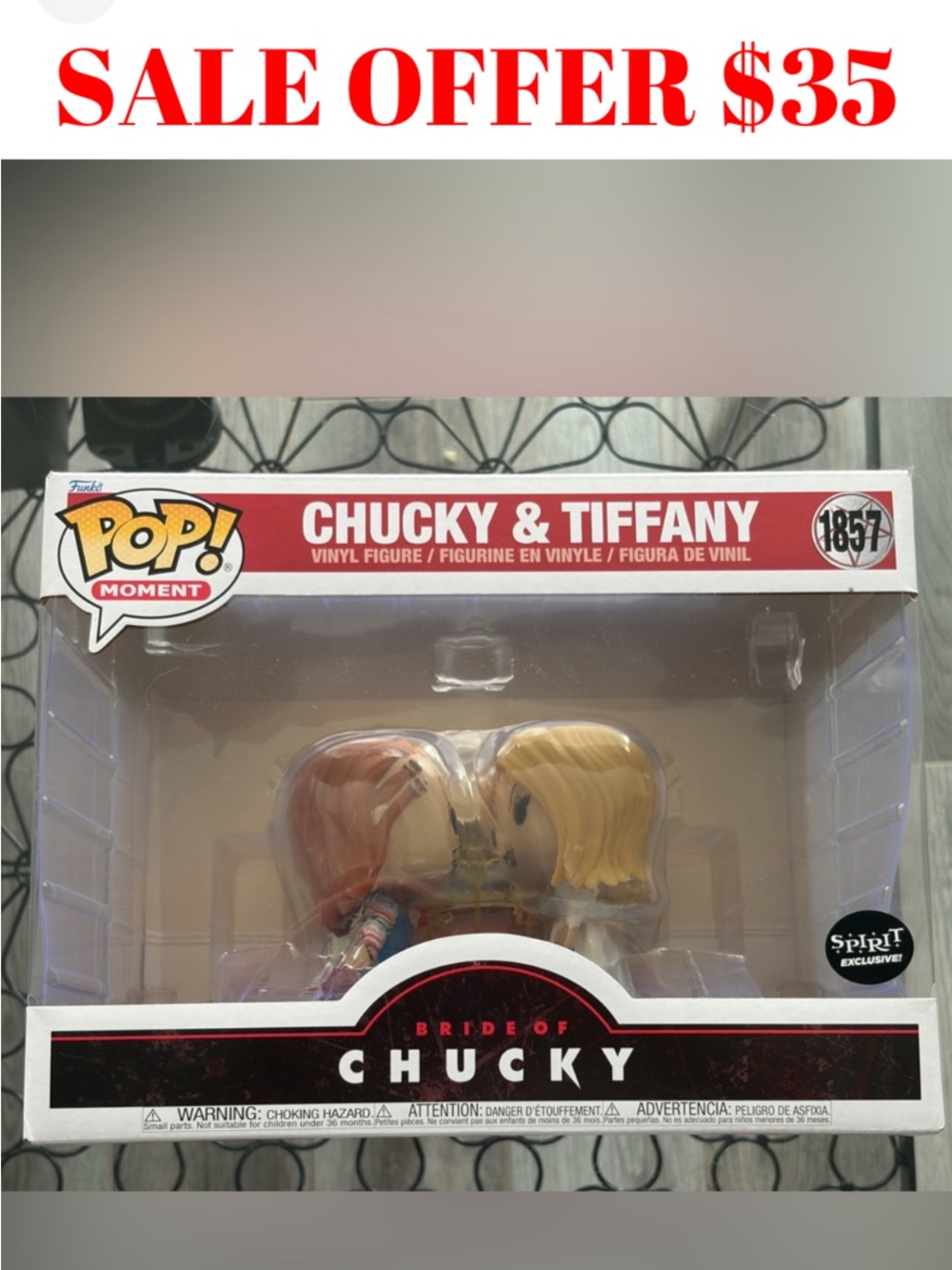 Funko Pop Bride of Chucky Horror Movie Spirit Halloween Toy Figure
